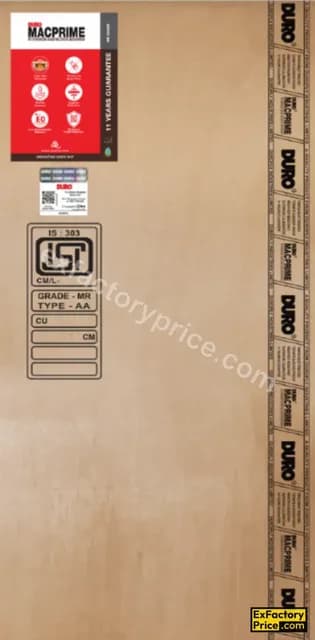 Duroply Duro Macprime Mr Plywood
