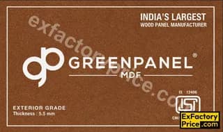 Greenpanel Exterior MDF Prelam OSL Exquisite