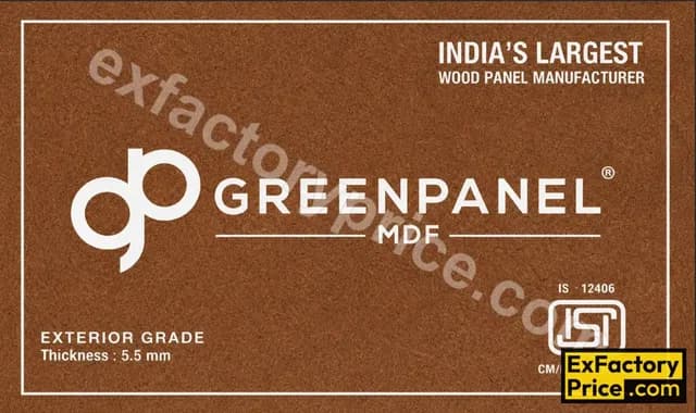 Greenpanel Exterior MDF Prelam BSL Exquisite