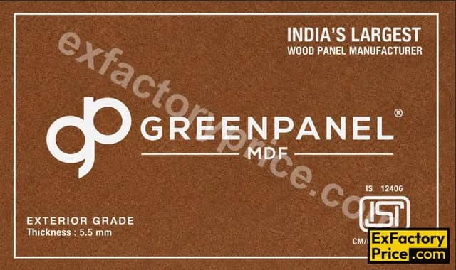 Greenpanel Exterior MDF Prelam BSL Classic