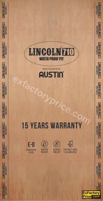 Austin Plywood Lincoln 710 (Water Proof Ply – 15 Yrs Warranty) Plywood 6 mm