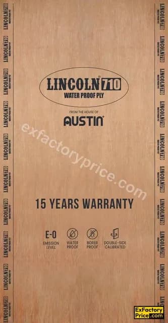 Austin Plywood Lincoln 710 (Water Proof Ply – 15 Yrs Warranty) Block Board 19 mm BB