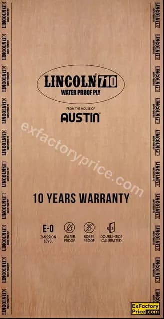 Austin Plywood Lincoln Mr (Mr Grade Ply) Block Board 18 mm BB