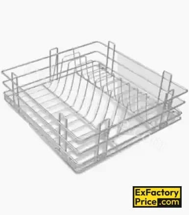 Wire Basket Stainless Steel - Thali 8 inch