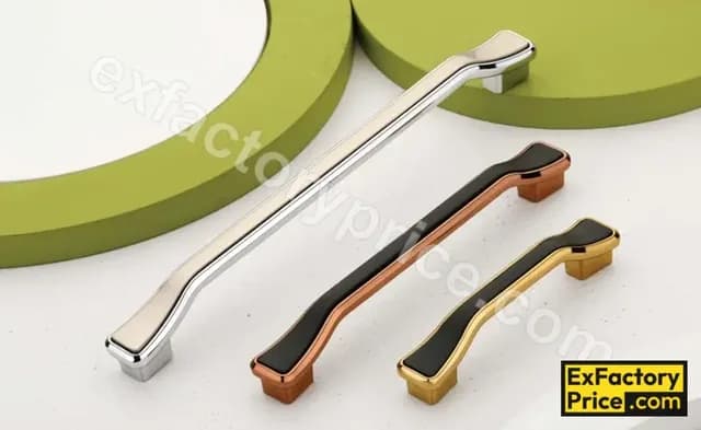 hYdesign Cabinet Handle 404 RG + Black 96 mm (4 inch)
