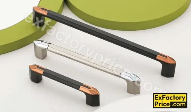hYdesign Cabinet Handle 407 CP + Satin 96 mm (4 inch)