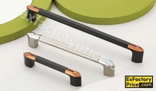 hYdesign Cabinet Handle 407 RG + Black