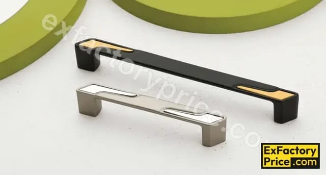 hYdesign Cabinet Handle 412 CP + Satin 96 mm (4 inch)