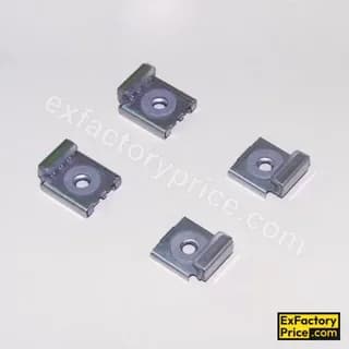 Ebco General Hardware Glass Corner/Side Holder/Clamp Mirror Holder