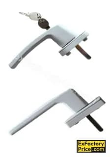 Ebco Window, Door & Glass Hardware WINDOW FITTINGS Mortise Window Handle -with Lock 3