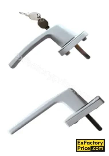 Ebco Window, Door & Glass Hardware WINDOW FITTINGS Mortise Window Handle-3 AWH-DM3-WH Ø41 WH