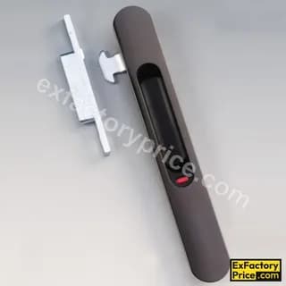 Ebco Window, Door & Glass Hardware WINDOW FITTINGS Sliding Window Latch -Click Fit (with SWLC-F)