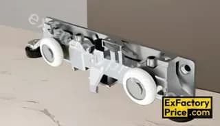 Ebco Window, Door & Glass Hardware Sliding Door System 80 - Invisible Sliding Door System 80 -Invisible (including upper rail & down rail 1200mm)