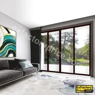Ebco Window, Door & Glass Hardware Linked Sliding Partition System 100 - Soft Close (For 2+1 Doors) Add on kit for Linked Sliding Partition System 100 - Soft Close (For Al Frame 3+1 Doors)