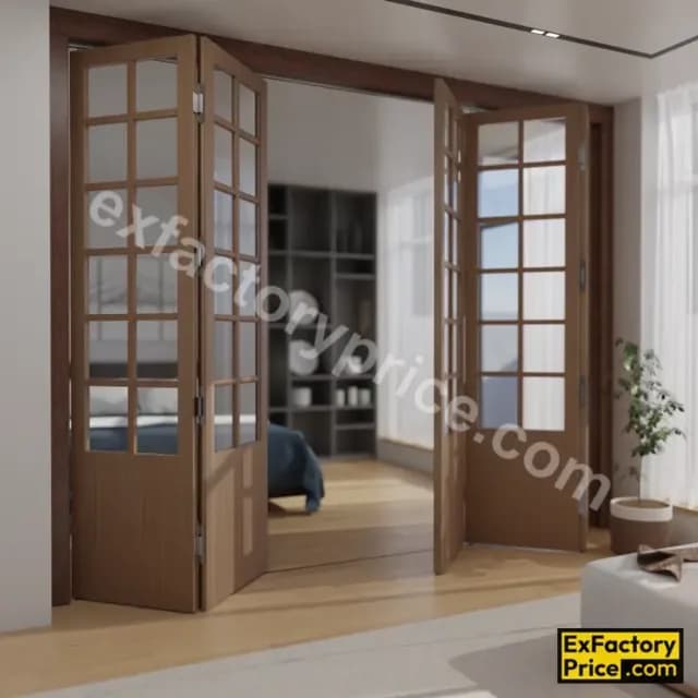 Ebco Window, Door & Glass Hardware WOOD SLIDING FOLDING FITTING Wood Sliding Folding System - Top Sliding Assembly WSFS-TS Min door thk -40mm Max door weight -60 kg ZW