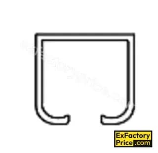 Ebco Window, Door & Glass Hardware WOOD SLIDING FOLDING FITTING Top Track