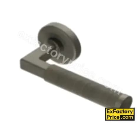 Ebco Window, Door & Glass Hardware WOOD SLIDING FOLDING FITTING Mortise Door Handle Brass Zen - On Rose 2 with Key Hole - ⌀50mm MDHBZ-KH50-R2-AQ ⌀50mm AQ