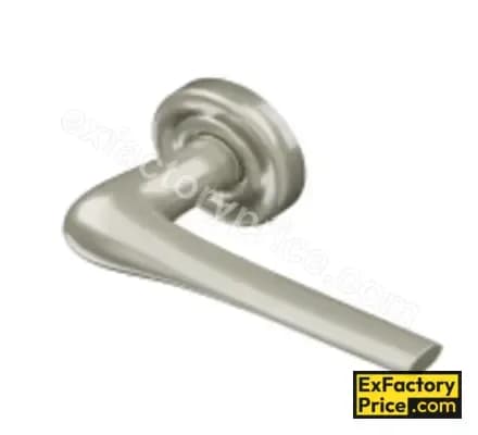 Ebco Window, Door & Glass Hardware WOOD SLIDING FOLDING FITTING Mortise Door Handle Brass Zen - On Rose 5 with Key Hole - ⌀50mm MDHBZ-KH50-R5-BL BL