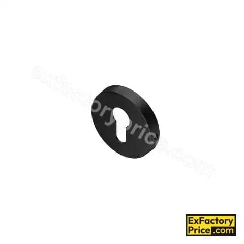 Ebco Window, Door & Glass Hardware WOOD SLIDING FOLDING FITTING Mortise Key Hole Brass Zen - ⌀60mm MKHBZ60-AQ ⌀60mm AQ