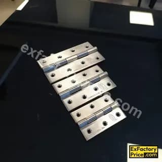 Ebco Window, Door & Glass Hardware WOOD SLIDING FOLDING FITTING Butt Hinges SS304 -Welded (without Bearing)