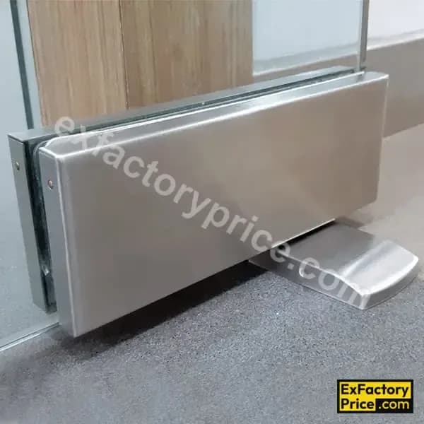 Ebco Window, Door & Glass Hardware PATCH FITTINGS - SS304 Auto Closing Patch-100 (with Top Patch + Top Pivot + Mounting Kit) DACP1-100 Load capacity: 100kg BS