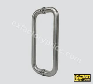 Ebco Window, Door & Glass Hardware GLASS DOOR HANDLES - SS304 Glass Door Handle D-SS304