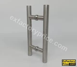 Ebco Window, Door & Glass Hardware GLASS DOOR HANDLES - SS304 Glass Door Handle H-SS304