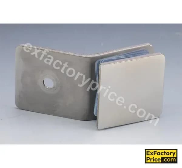 Ebco Window, Door & Glass Hardware GLASS CONNECTORS - SS304 135°Wall to Glass Connector GC1-135S-P 8-12mm glass PS