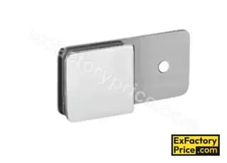 Ebco Window, Door & Glass Hardware GLASS CONNECTORS - SS304 180°Wall to Glass Connector