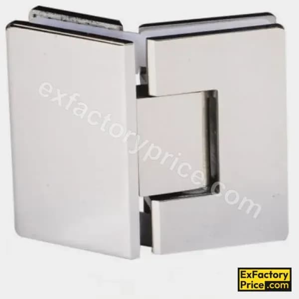 Ebco Window, Door & Glass Hardware SHOWER HINGES - SS304 Shower Hinge 135°(Glass to Glass) BSF1-135GG-S - BS