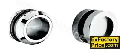 Ebco Window, Door & Glass Hardware SHOWER SLIDING FITTINGS - SS304 Sliding Glass Door Handle -Aluminium SGD2-AP 8-12mm AP