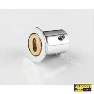 Ebco Window, Door & Glass Hardware SHOWER FITTINGS - SS304 Wall to Tube connector -19mm
