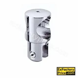 Ebco Window, Door & Glass Hardware SHOWER FITTINGS - SS304 Tube to Glass Connector -19mm