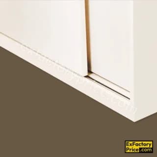 Ebco Bed & Wardrobe Fittings & Accessories Hi Slide Wardrobe Sliding Systems > HI SLIDE 45 Al. Profile Track HS-45 / HS-45 DT (for Top & Bottom)
