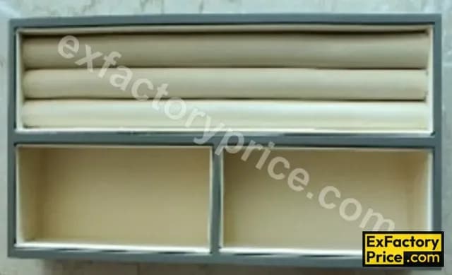 Ebco Bed & Wardrobe Fittings & Accessories Wardrobe Accessories > WARDROBE PULLOUT IRONING BOARD Wardrobe Drawer Organiser -Ornaments WDOO-3212-GR 316x117.5x50 mm GR