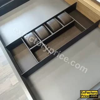 Ebco Bed & Wardrobe Fittings & Accessories Wardrobe Accessories > WARDROBE PULLOUT IRONING BOARD Wardrobe Drawer Organiser 3 -Watch / Bangles 2