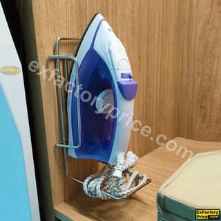 Ebco Bed & Wardrobe Fittings & Accessories Wardrobe Accessories > WARDROBE RAIL FITTINGS Iron Rack
