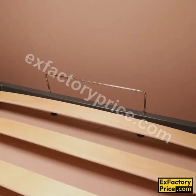 Ebco Bed & Wardrobe Fittings & Accessories Bed Fittings > BED FITTING ACCESSORIES Matress Stopper - SS 304 WB-MST 328x65x122 SS