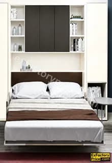 Ebco Bed & Wardrobe Fittings & Accessories Bed Fittings > WALL BED FITTINGS Wall Bed Fittings-Vertical (with cover & Gas Lift)
