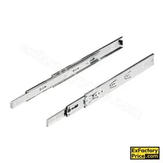 Hettich KA 5632 Telescopic Drawer Channel Regular Close 45 kg Zinc