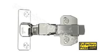 Hettich 4447i Onsys Clip On Hinge Soft Close (Silent System) with 2 Hole Mounting Plate
