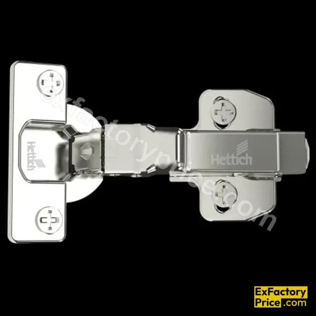 Hettich 4447i Onsys Clip On Hinge Soft Close (Silent System) with Eccentric Mounting Plate 0' Crank