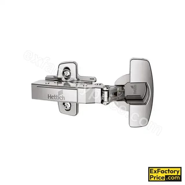 Hettich 8645i Sensys Clip On Hinge Soft Close (Silent System) with 2 Hole Mounting Plate Opening angle 110° 0' Crank