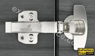 Hettich 8631i Sensys Clip On Hinge Soft Close (Silent System) with 4 Hole Mounting Plate Opening angle 95°