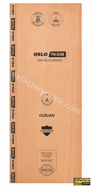 OSLO Hardwood Blockboard 25 mm