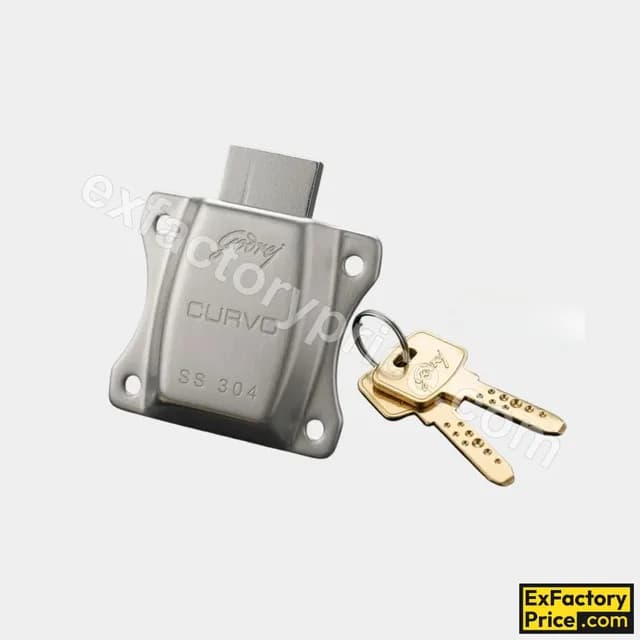 Godrej Cupboard Lock Curvo Computer Key 20 mm