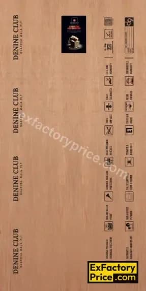 Denine Ply Denine Club Life Time Warranty Plywood 6 mm