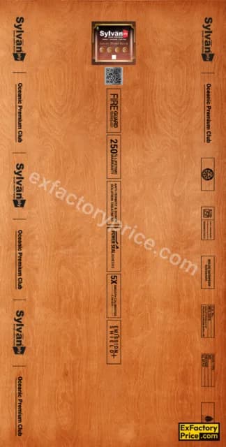 Sylvan Ply Oceanic Premium Club (250% Lifetime Warranty – Fire Guard) Block Board 18 mm BB