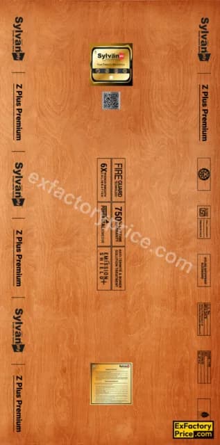 Sylvan Ply Z Plus Premium (750% Lifetime Warranty – Fire Guard) Block Board 16 mm BB