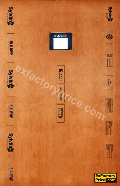 Sylvan Ply Blu Marine Bwp (15 Yrs Warranty – Boiling Waterproof) Plywood 19 mm